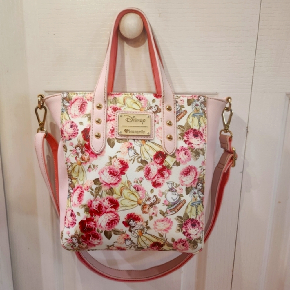 RARE LOUNGEFLY DISNEY BEAUTY & THE BEAST PURSE
